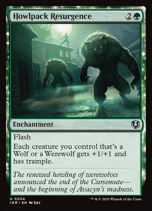 Howlpack Resurgence – Innistrad Remastered (INR-204) Magic: The Gathering card