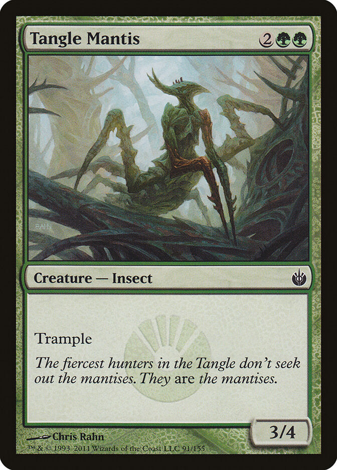 Tangle Mantis - Mirrodin Besieged (Common) [MBS-91] Immagine principale del prodotto