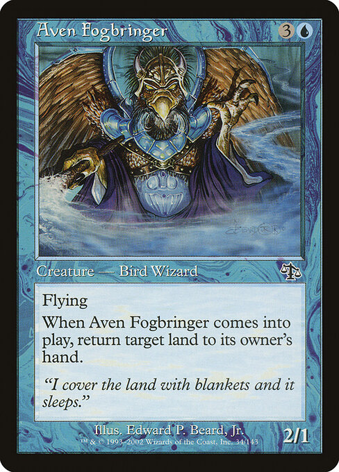 Aven Fogbringer – Judgment (JUD-34) Magic: The Gathering card Main image
