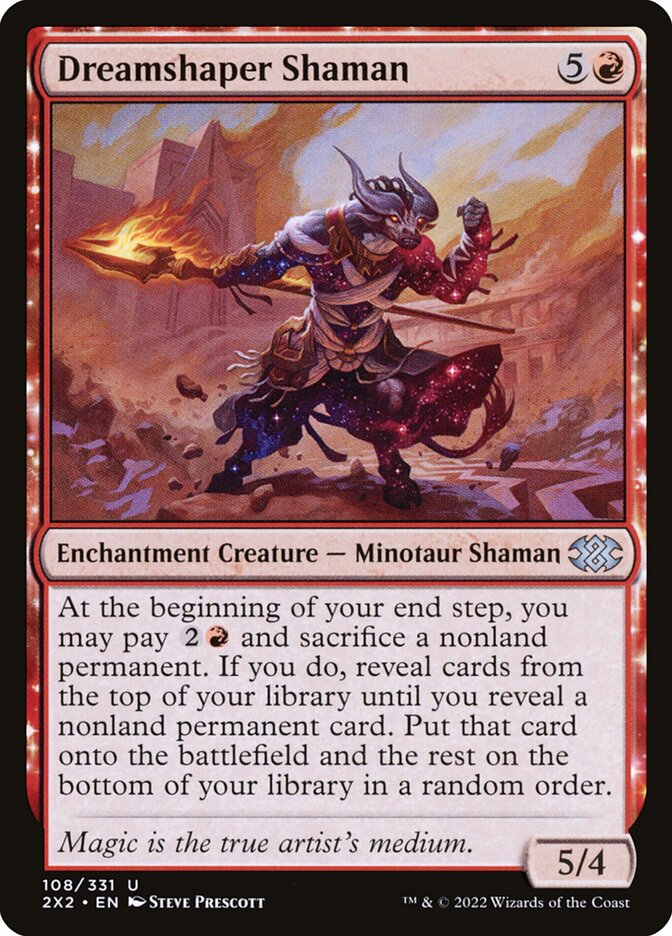 Dreamshaper Shaman - Double Masters 2022 (Uncommon) [2X2-108]