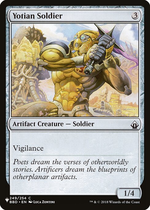 Yotian Soldier – The List (PLST-BBD-249) Magic: The Gathering card | LC-REM-20260804-15150937506124-c129dd0e-6ffb-47f1-bfac-44625aa32c14