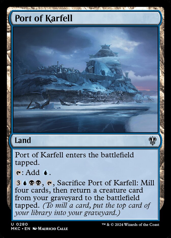 Port of Karfell - Commander: Murders at Karlov Manor (Uncommon) [MKC-280]