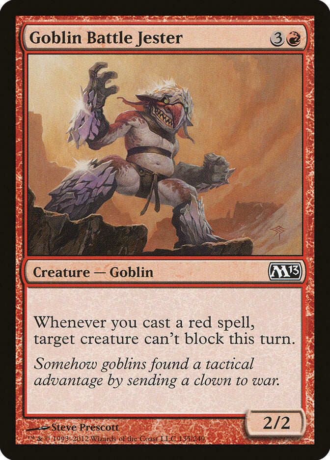Goblin Battle Jester - Magic 2013 (Common) [M13-135] Imagen principal del producto