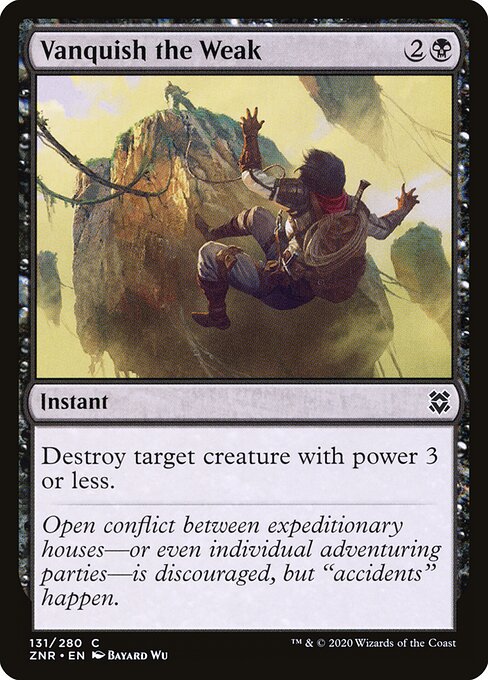 Vanquish the Weak – Zendikar Rising (ZNR-131) Magic: The Gathering card | LC-REM-20260804-15151153742156-c15852d4-2c79-4841-bb65-6661d88fdfab