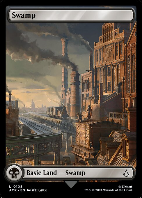 Swamp – Universes Beyond: Assassin's Creed (ACR-105) Magic: The Gathering card