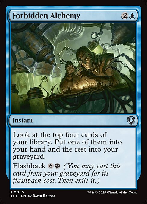 Forbidden Alchemy – Innistrad Remastered (INR-65) Magic: The Gathering card