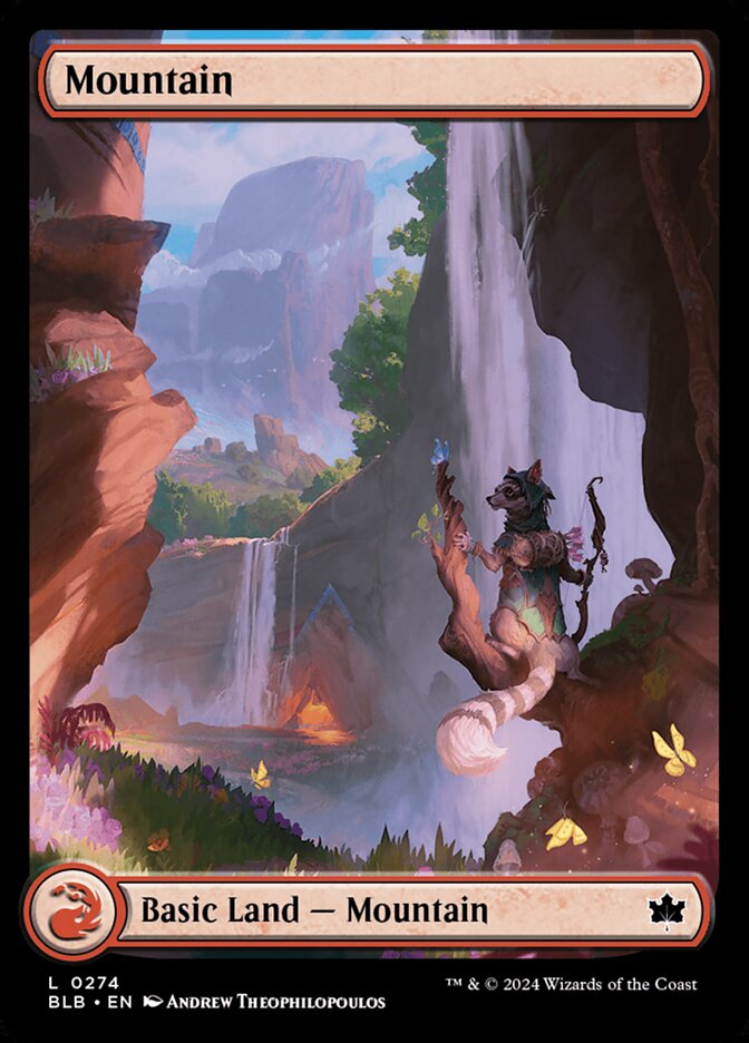 Mountain (V.1) - Bloomburrow (Land) [BLB-274] Image principale du produit