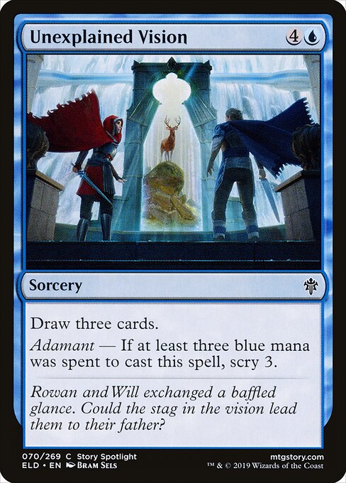 Unexplained Vision – Throne of Eldraine (ELD-70) Magic: The Gathering card | LC-REM-20260804-15150752530764-c1de1d84-e548-409d-b9ec-d2665477b43d