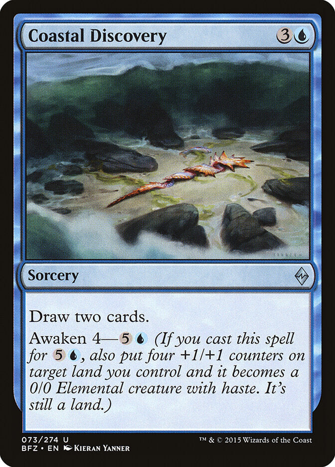 Coastal Discovery - Battle for Zendikar (Uncommon) [BFZ-73]