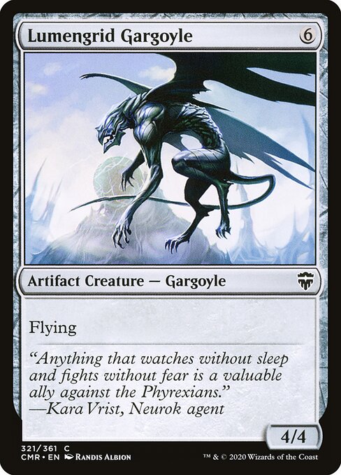 Lumengrid Gargoyle – Commander Legends (CMR-321) Magic: The Gathering card