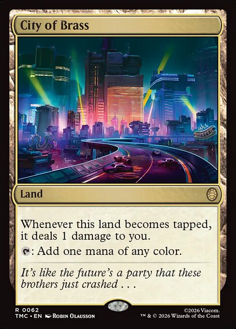 City of Brass – Teenage Mutant Ninja Turtles Eternal (TMC-62) Magic: The Gathering card | LC-REM-20260804-15675740193100-c21565d0-fc40-4d89-9b27-87c03385e0af Hauptbild