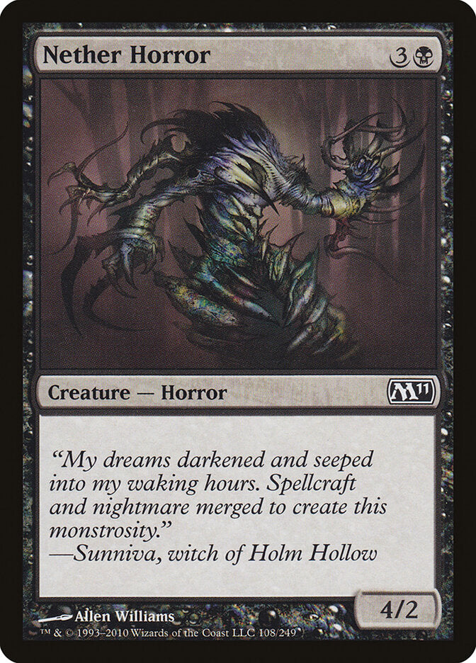 Nether Horror - Magic 2011 (Common) [M11-108] Image principale du produit