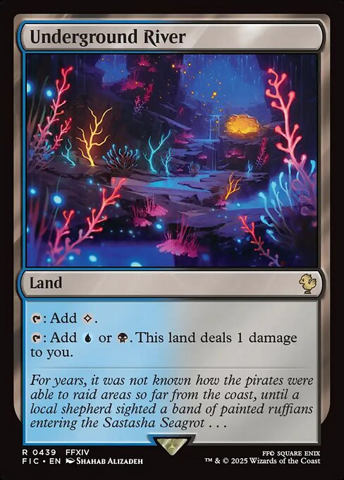 Underground River – Final Fantasy Commander (FIC-439) Magic: The Gathering card | LC-REM-20260804-15339696324940-c219a41a-d5f4-42f3-841c-2518be583198 Hoofdafbeelding