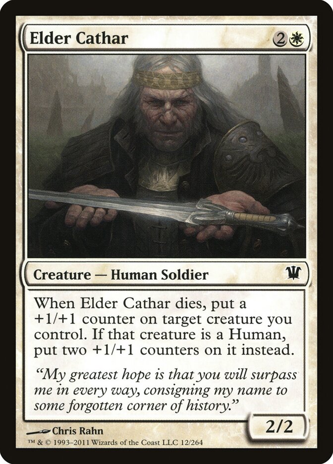 Elder Cathar - Innistrad (Common) [ISD-12] Image principale du produit