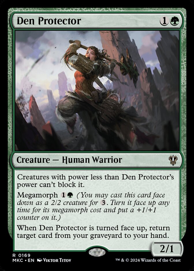 Magic-kaart Den Protector MKC-169 uit Commander: Murders at Karlov Manor (Rare) Imagen principal del producto