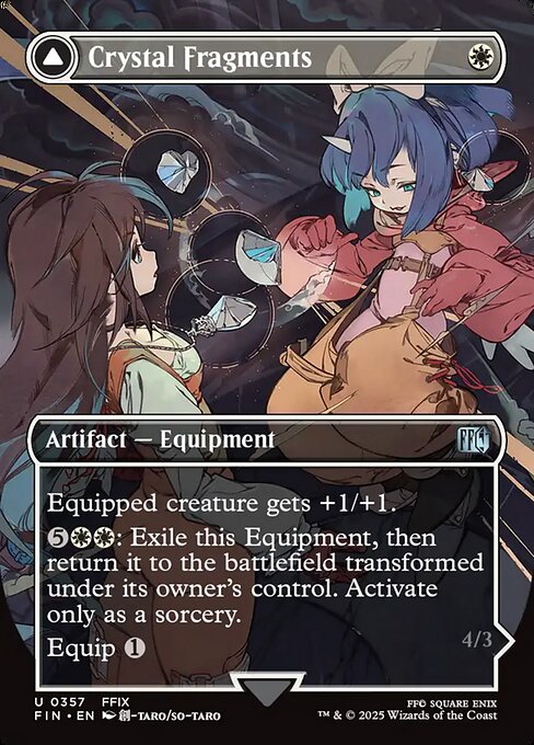 Crystal Fragments // Summon: Alexander – Final Fantasy (FIN-357) Magic: The Gathering card | LC-REM-20260804-15339540283724-c2416ecc-bb6b-44f6-8fa6-61d168777f2e