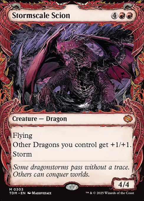 Stormscale Scion – Tarkir: Dragonstorm (TDM-303) Magic: The Gathering card | LC-REM-20260804-15401917153612-c250cbd2-2b78-4721-9977-02de20c3d7d1