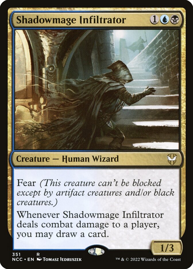 Shadowmage Infiltrator - Commander: Streets of New Capenna (Rare) [NCC-351] Hoofdafbeelding