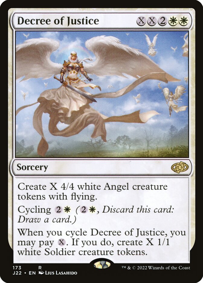 Decree of Justice - Jumpstart 2022 (Rare) [J22-173]
