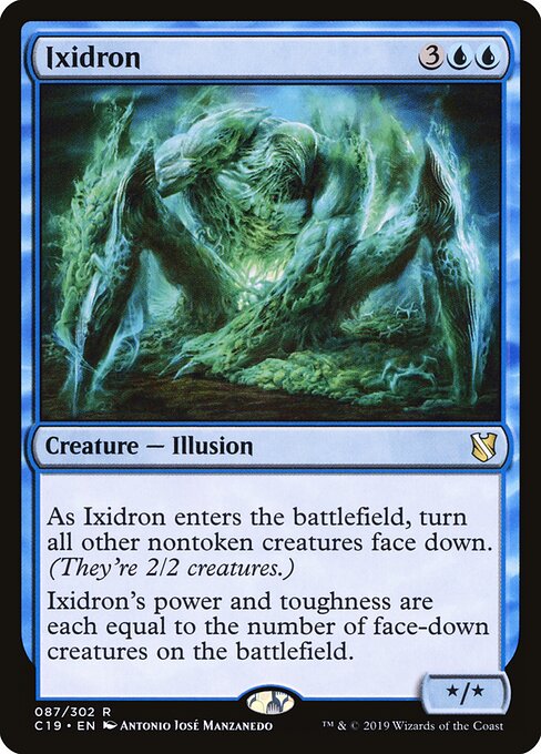Ixidron – Commander 2019 (C19-87) Magic: The Gathering card Hoofdafbeelding