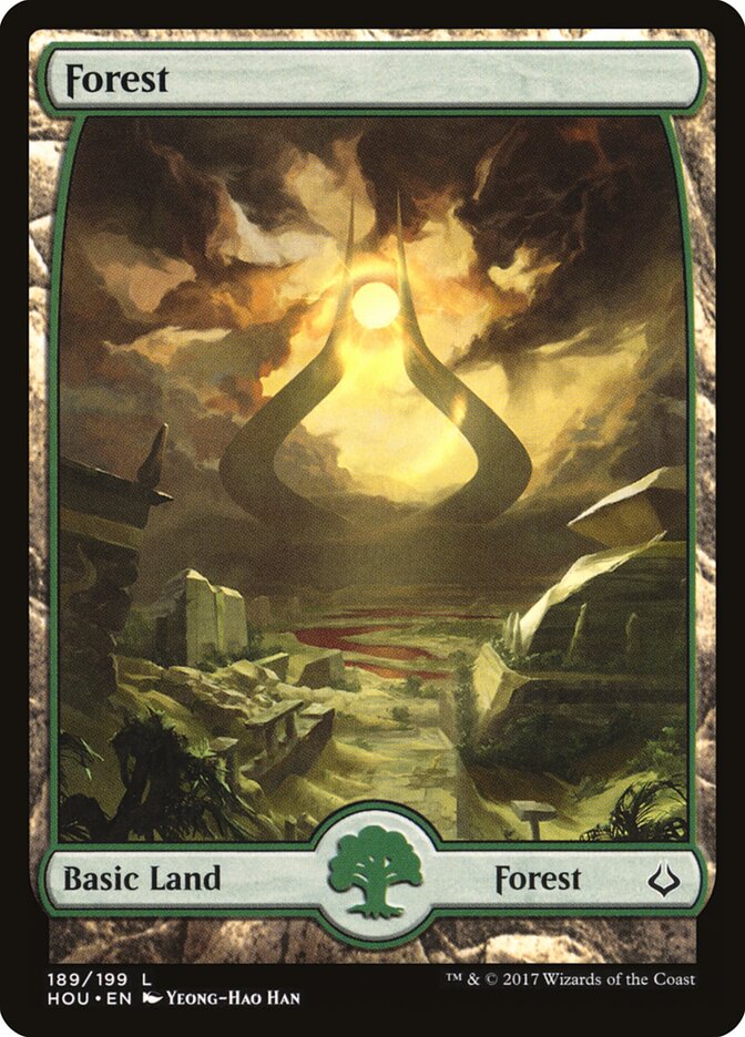 Forest (V.1) - Hour of Devastation (Land) [HOU-189] Main image