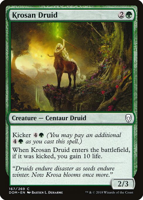 Krosan Druid – Dominaria (DOM-167) Magic: The Gathering card | LC-REM-20260804-15150768685388-c332dc82-7664-44d0-b92a-a3d867399884