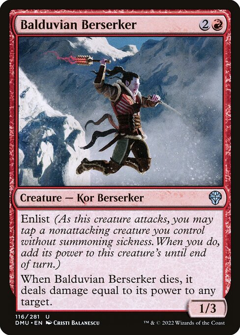 Balduvian Berserker – Dominaria United (DMU-116) Magic: The Gathering card Imagen principal del producto