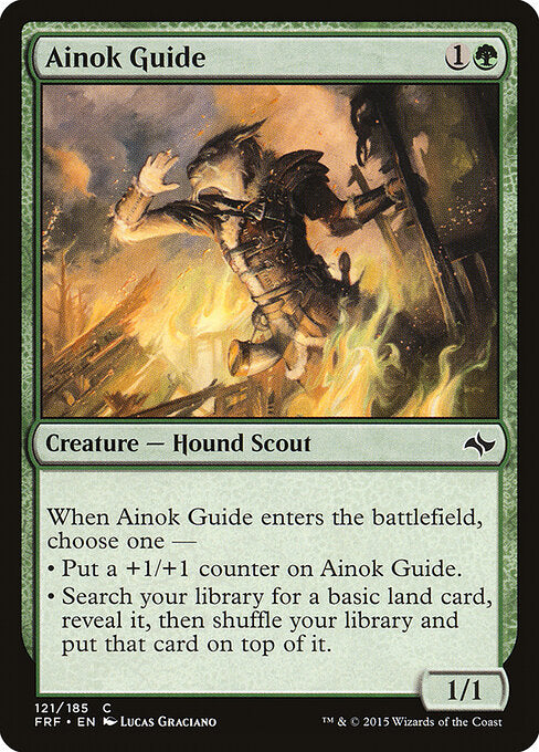 Ainok Guide – Fate Reforged (FRF-121) Magic: The Gathering card