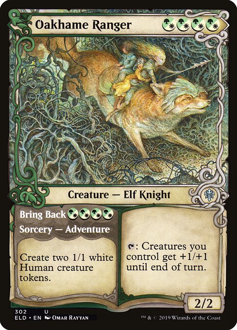 Oakhame Ranger // Bring Back – Throne of Eldraine (ELD-302) Magic: The Gathering card | LC-REM-20260804-15608863031628-c389e04c-b009-4468-b760-5dd588cff9b9