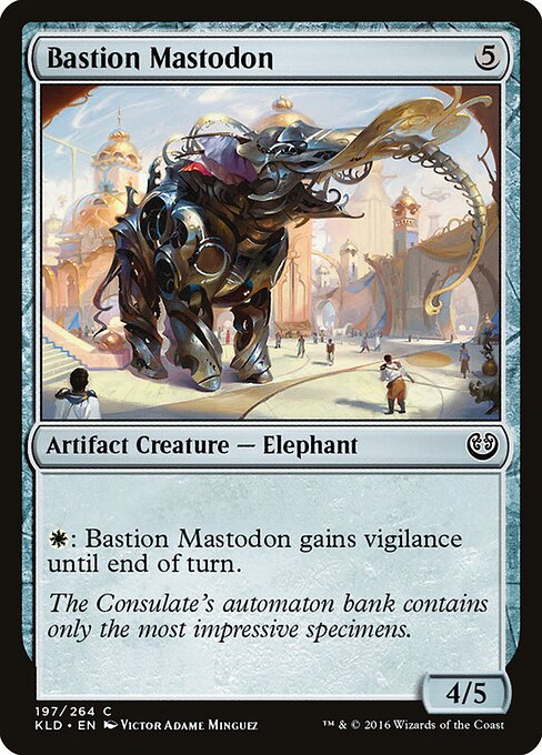 Bastion Mastodon – Kaladesh (KLD-197) Magic: The Gathering card | LC-REM-20260804-15150734082380-c3ea690f-fd4e-4d05-b815-22d97736e894