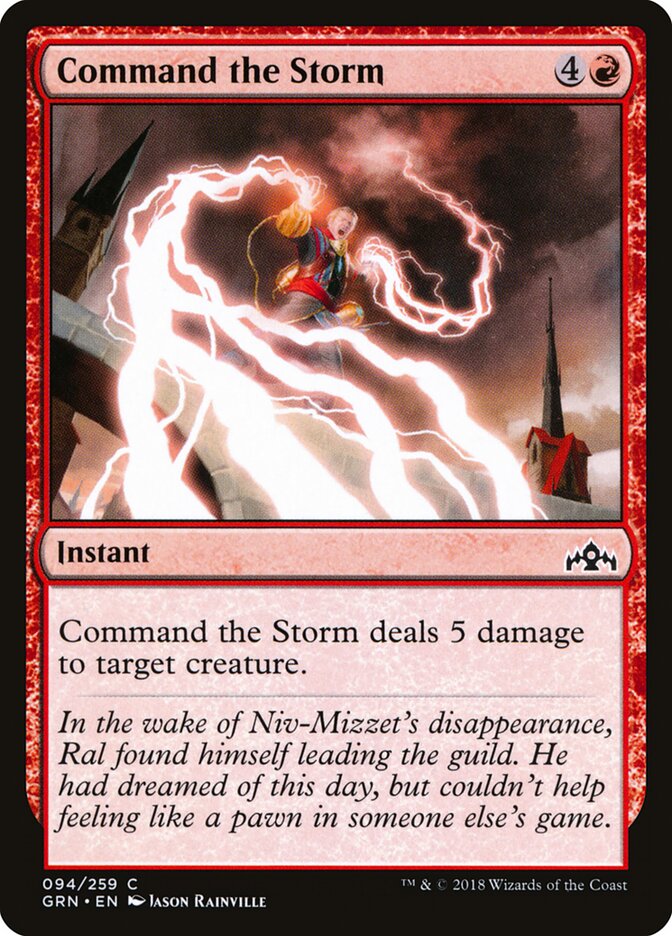 Command the Storm - Guilds of Ravnica (Common) [GRN-94]