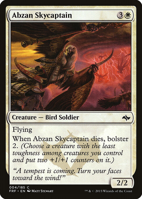 Abzan Skycaptain – Fate Reforged – FRF 4 – English Magic card Main image