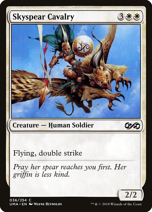 Skyspear Cavalry – Ultimate Masters (UMA-36) Magic: The Gathering card | LC-REM-20260804-15909429051724-c41a35c6-14d9-4b8f-88f1-f1442e4ef222