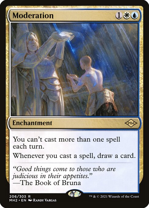 Moderation – Modern Horizons 2 (MH2-206) Magic: The Gathering card