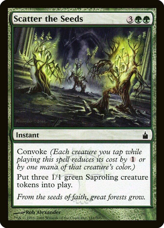 Scatter the Seeds - Ravnica: City of Guilds (Common) [RAV-181]