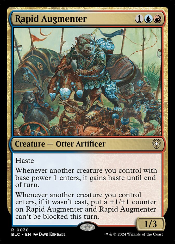 Rapid Augmenter - Commander: Bloomburrow (Rare) [BLC-38]