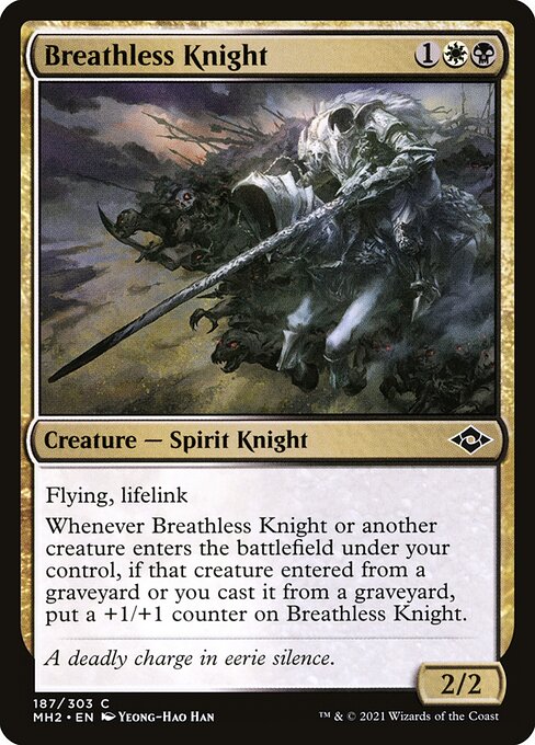 Breathless Knight – Modern Horizons 2 (MH2-187) Magic: The Gathering card