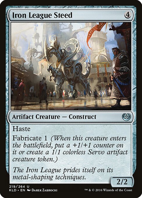 Iron League Steed – Kaladesh (KLD-219) Magic: The Gathering card