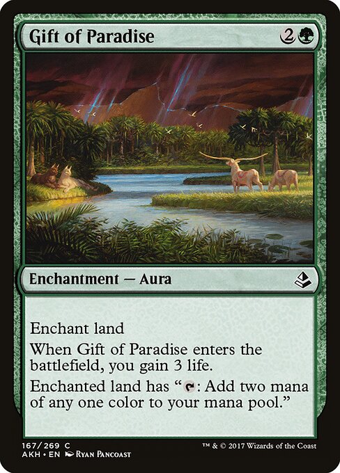 Gift of Paradise – Amonkhet (AKH-167) Magic: The Gathering card | LC-REM-20260804-15150708752716-c4a2b15f-c289-4270-830c-50577325b97a