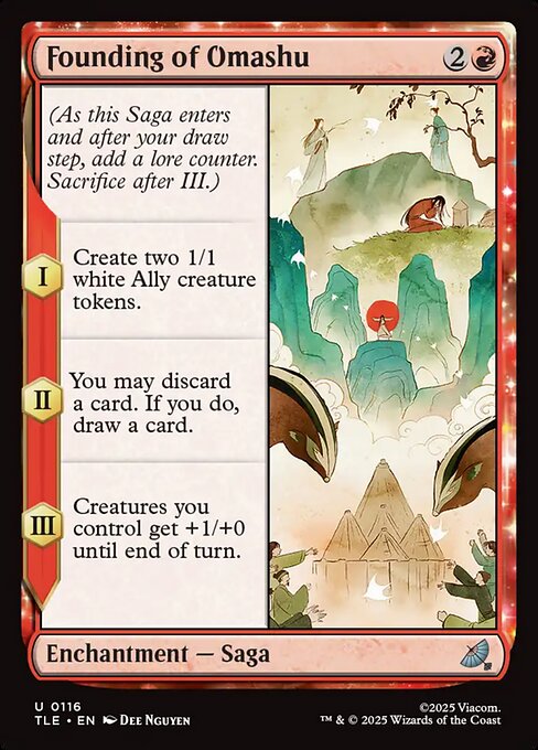 Founding of Omashu – Avatar: The Last Airbender Eternal (TLE-116) Magic: The Gathering card | LC-REM-20260804-15573442756940-c4c603c9-f2ed-419b-8704-6fe306f158fa