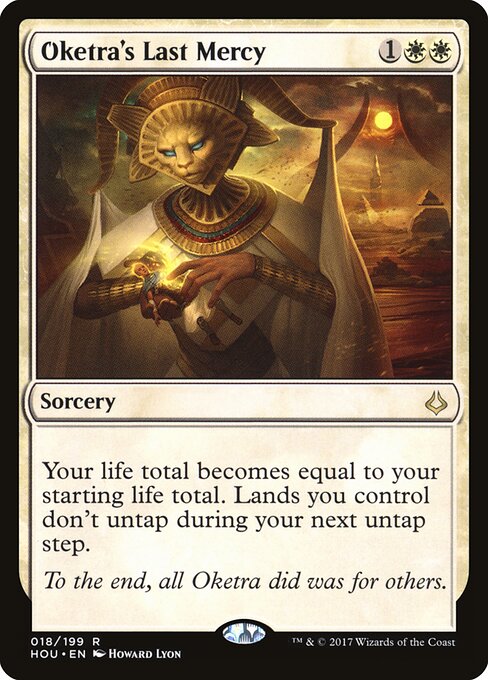 Oketra's Last Mercy – Hour of Devastation (HOU-18) Magic: The Gathering card | LC-REM-20260804-15339627184460-c4d3bf26-6003-4699-a26e-b3b5bcd3e8dc