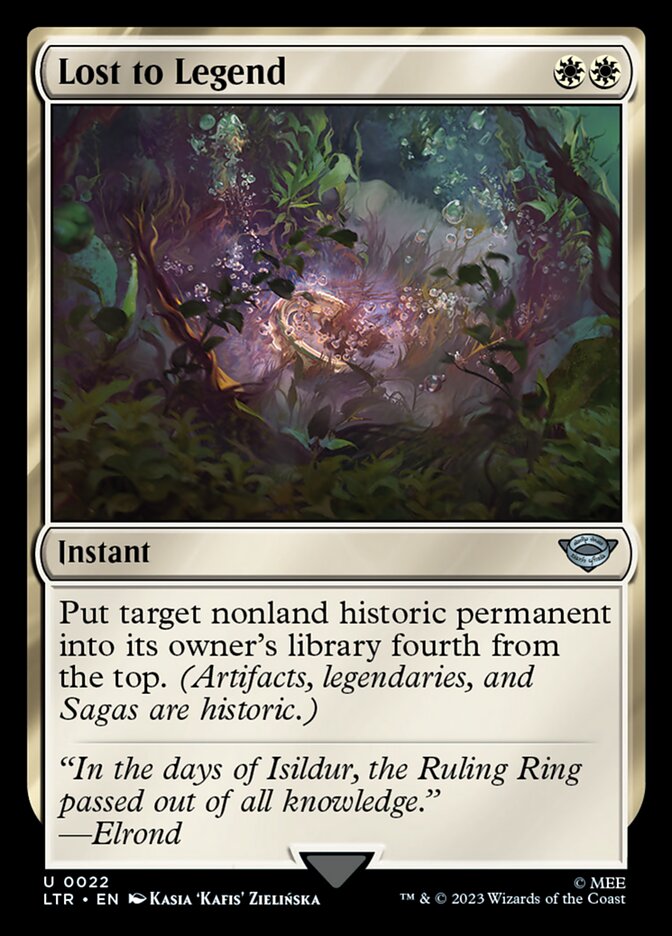 Lost to Legend - The Lord of the Rings: Tales of Middle-earth (Uncommon) [LTR-22] Immagine principale del prodotto