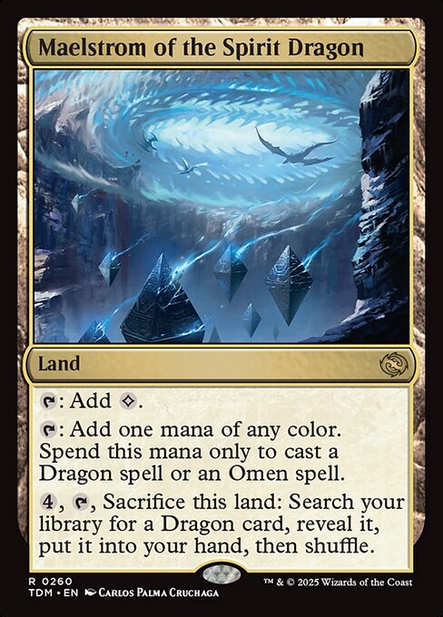 Maelstrom of the Spirit Dragon – Tarkir: Dragonstorm (TDM-260) Magic: The Gathering card | LC-REM-20260804-15401853288780-c4e90bfb-d9a5-48a9-9ff9-b0f50a813eee