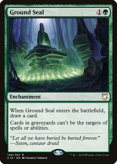 Ground Seal – Commander 2018 (C18-149) Magic: The Gathering card | LC-REM-20260804-15339572265292-c4e9995e-f26b-4638-b69d-a310f58f0331