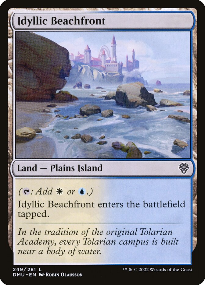 Idyllic Beachfront - Dominaria United (Common) [DMU-249]
