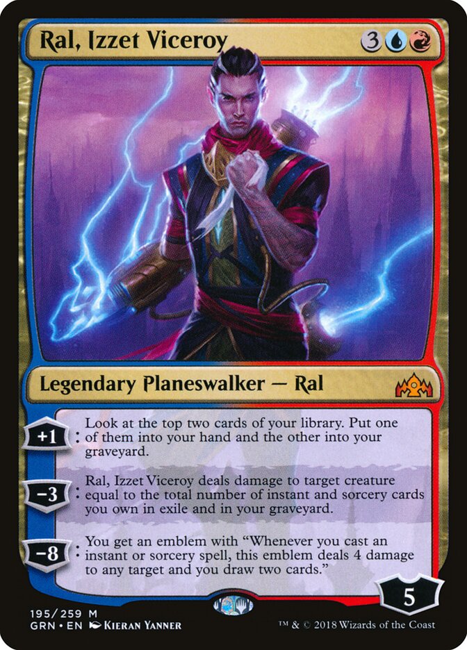 Ral, Izzet Viceroy - Guilds of Ravnica (Mythic) [GRN-195]