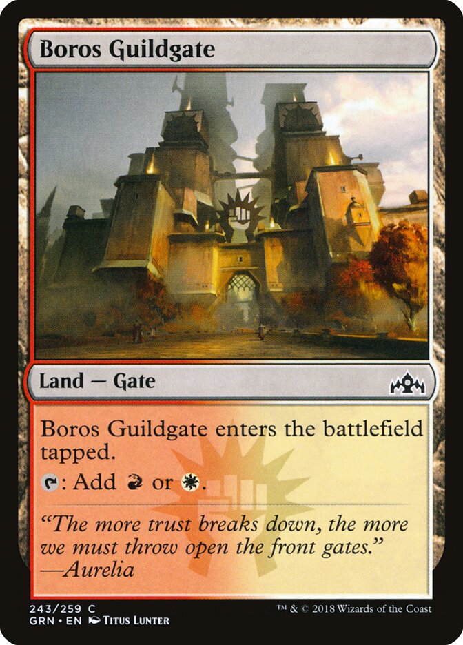 Boros Guildgate (V.1) - Guilds of Ravnica (Common) [GRN-243]