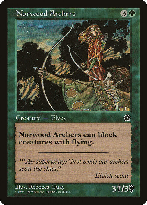 Norwood Archers – Portal Second Age (P02-136) Magic: The Gathering card | LC-REM-20260804-15340072272204-c545fa63-d0dd-422b-8d3b-88b444f13fce