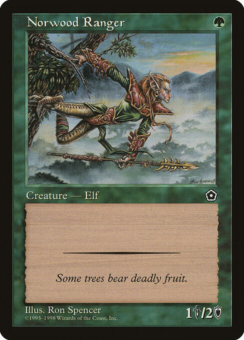 Norwood Ranger – Portal Second Age (P02-138) Magic: The Gathering card | LC-REM-20260804-15151506358604-c557c0c2-eb0f-4a9d-9192-577a684b3426