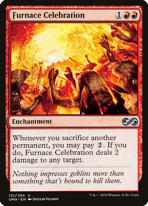 Furnace Celebration – Ultimate Masters (UMA-131) Magic: The Gathering card | LC-REM-20260804-15909429346636-c5879ce5-7bc0-4688-a506-8b0796a00485